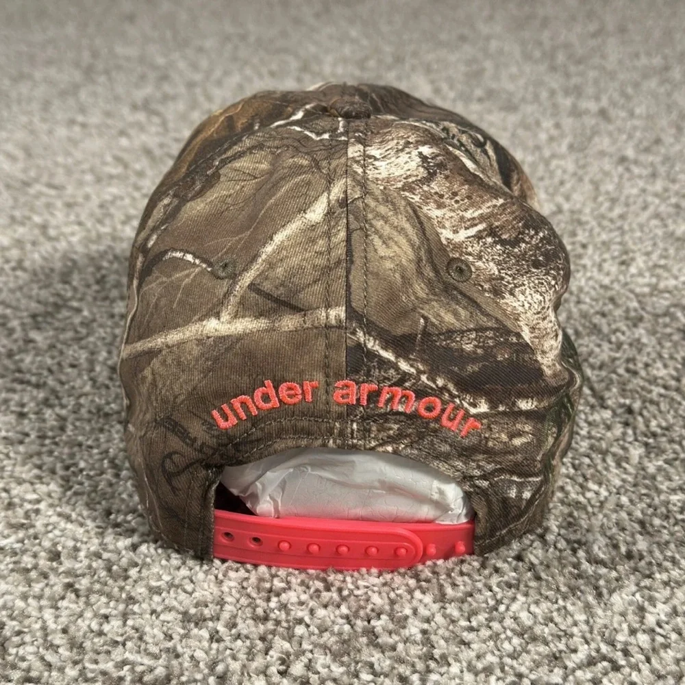 Under Armour UA Snapback Hat Women's Snapback Realtree Camo Embroidered Logo